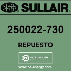 Sullair 250022-730 Válvula, Inlet W/Grease Ftg