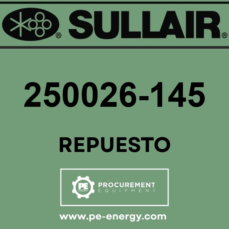 Sullair 250026-145 Válvula, Rlf-1″/400#/2466Scfm-Dc
