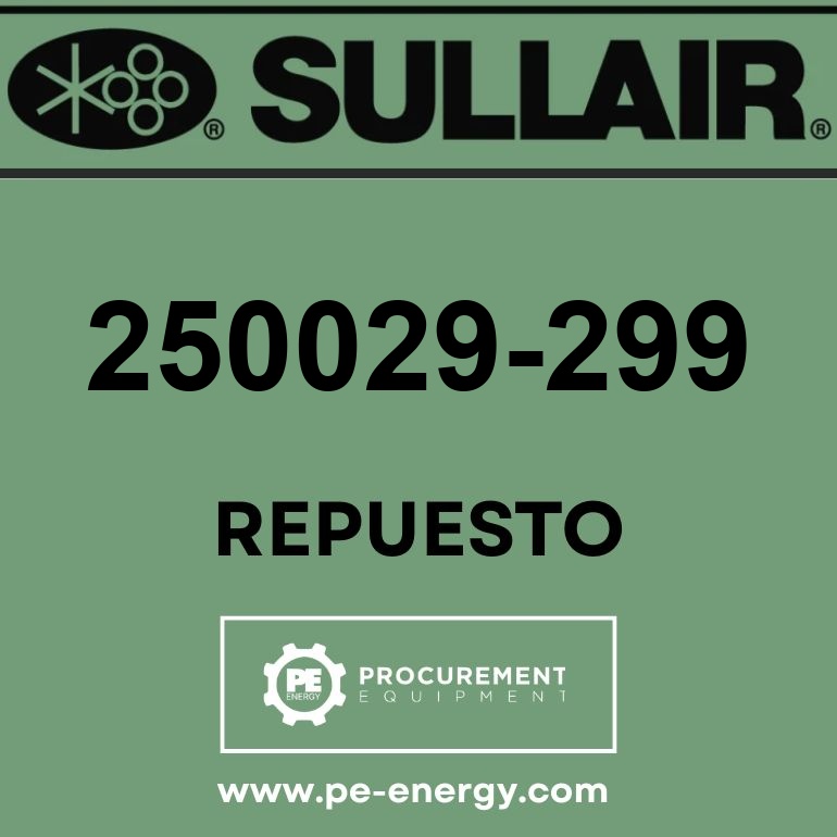 Sullair 250029-299 Elemento, Filter F/250029-298