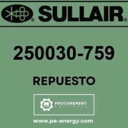 Sullair 250030-759 Válvula, Solenoid 4Way N1