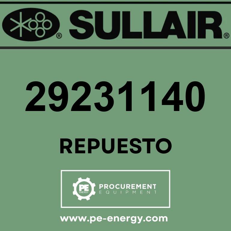 Sullair 29231140 Válvula, Valve Sheet