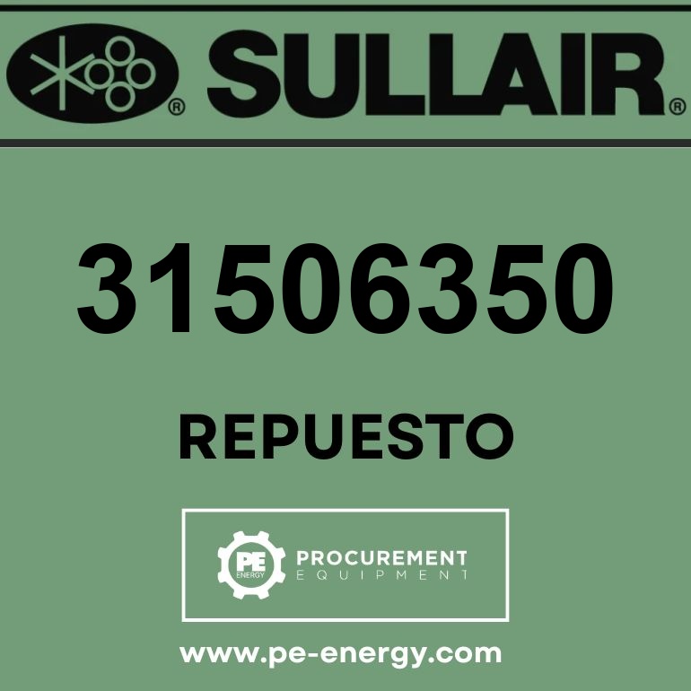 Sullair 31506350 Válvula, Stop Valve