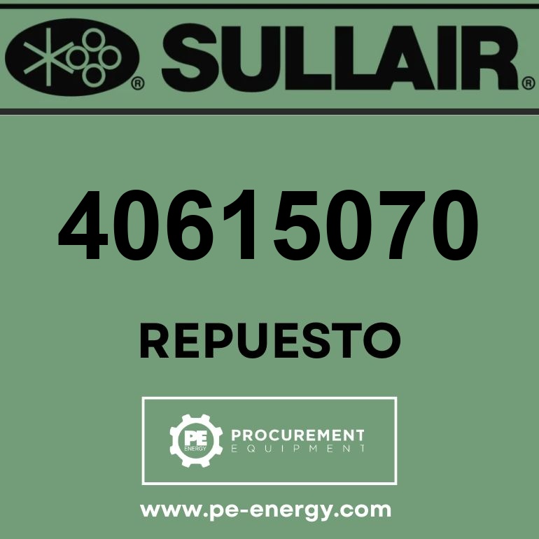 Sullair 40615070 Válvula, Rubber Seat