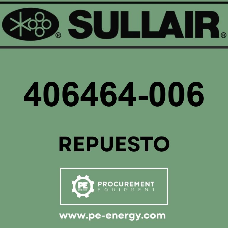 Sullair 406464-006 Válvula, Hot Gas Psii-800/1200