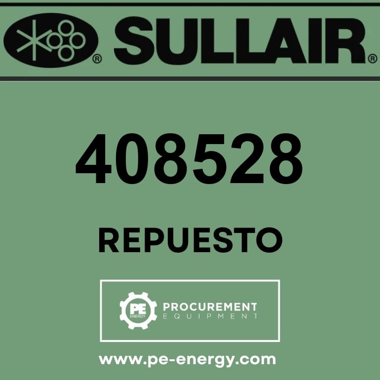 Sullair 408528 Válvula, Rlf 1 1/4X1 1/2 210#