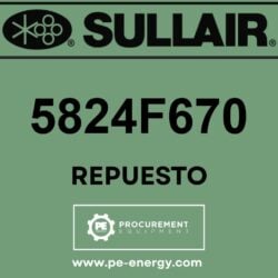 Sullair 5824F670 Válvula, 3-Way Change Valve
