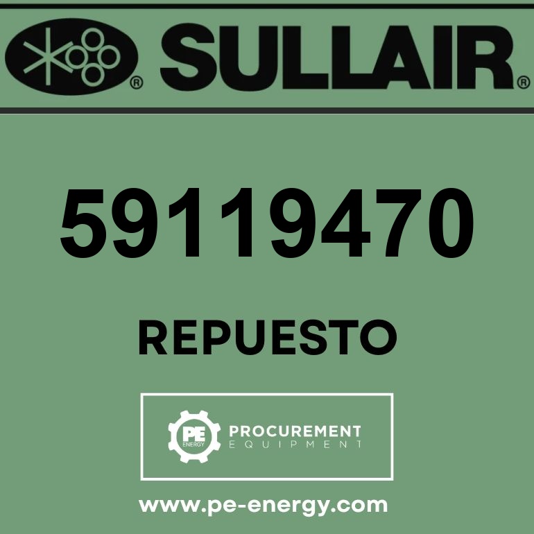 Sullair 59119470 Válvula, Solenoid Valve Lu