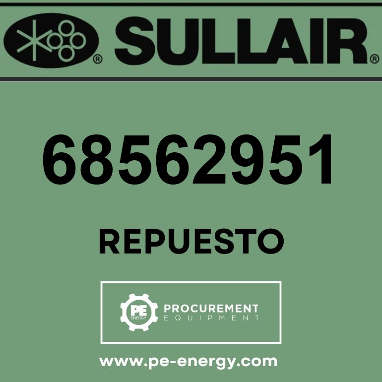 Sullair 68562951 Válvula, D7 1/4″ Gaz Cylinder 14.5Bce