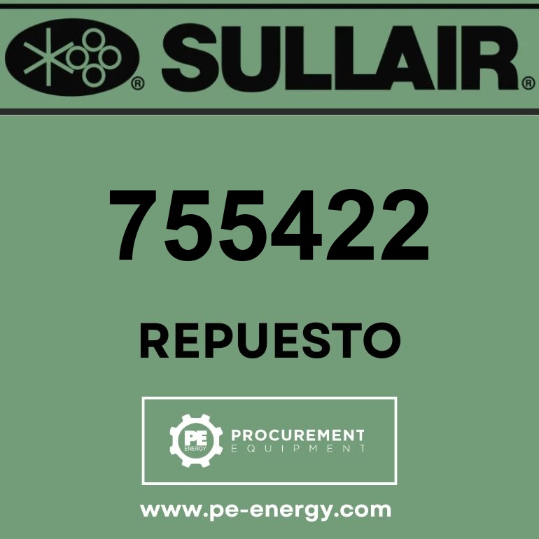 Sullair 755422 Filtro, Heavy Duty 10-15Hp(12X1.25X55Mm)