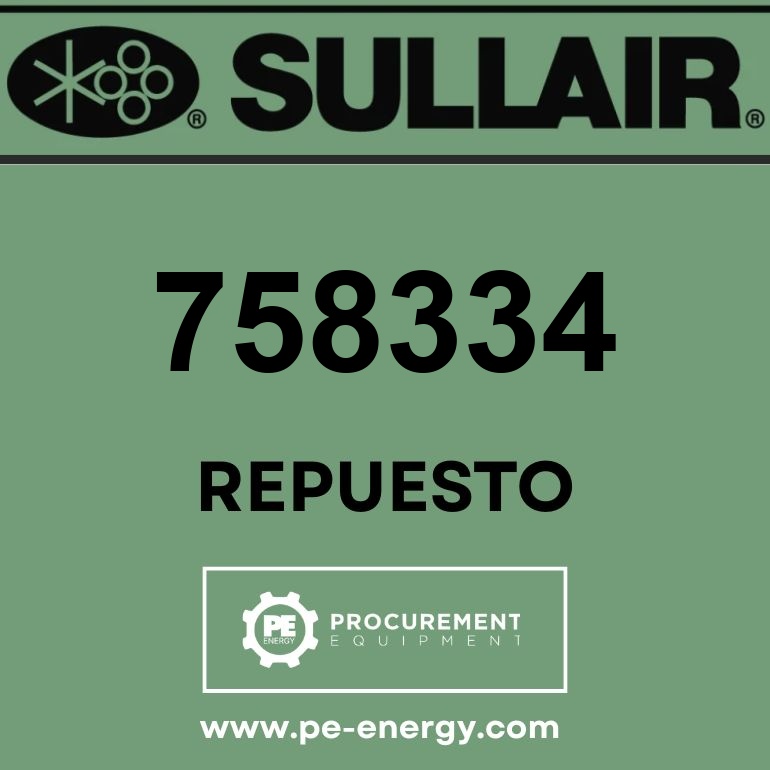 Sullair 758334 Filtro, Intake Air Filter