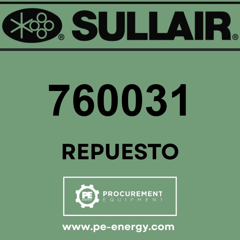 Sullair 760031 Válvula, Load Reduction +