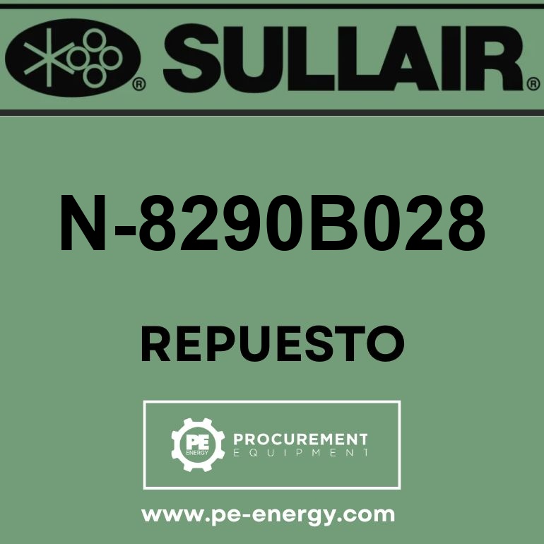 Sullair N-8290B028 Válvula, 1″ Air Inlet N.O.