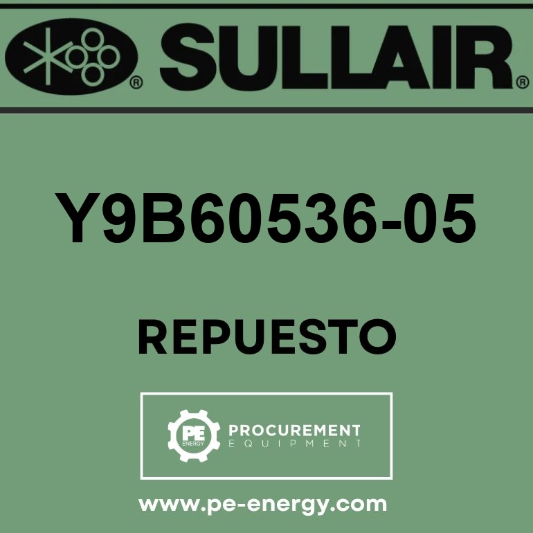 Sullair Y9B60536-05 Válvula, Safety Ds280 1.0Mpa