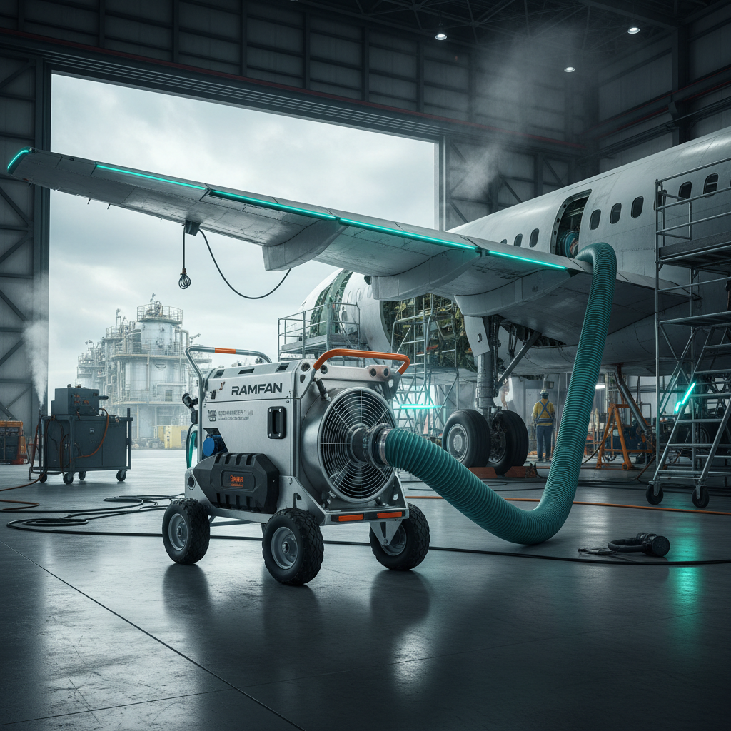 RAMFAN Wing Tank Vent Cart: El sistema de ventilación de MRO para aeronaves que podría salvar la vida de su tripulación