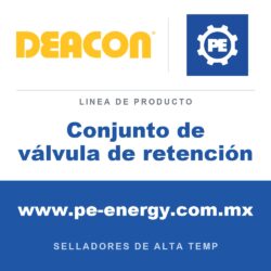 Deacon Conjunto de válvula de retención - Deacon Conjunto de válvula de retención