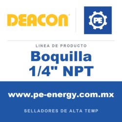 Deacon Boquilla 1/4" NPT - Deacon Boquilla 1/4" NPT