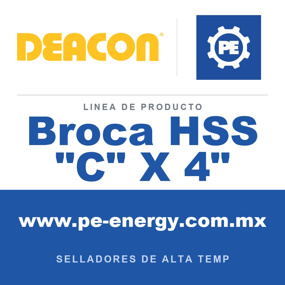 Deacon Broca HSS "C" X 4" - Deacon Broca HSS "C" X 4"