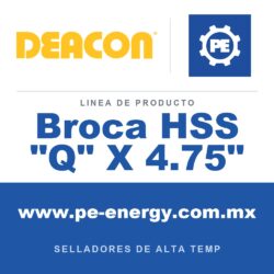 Deacon Broca HSS "Q" X 4.75" - Deacon Broca HSS "Q" X 4.75"