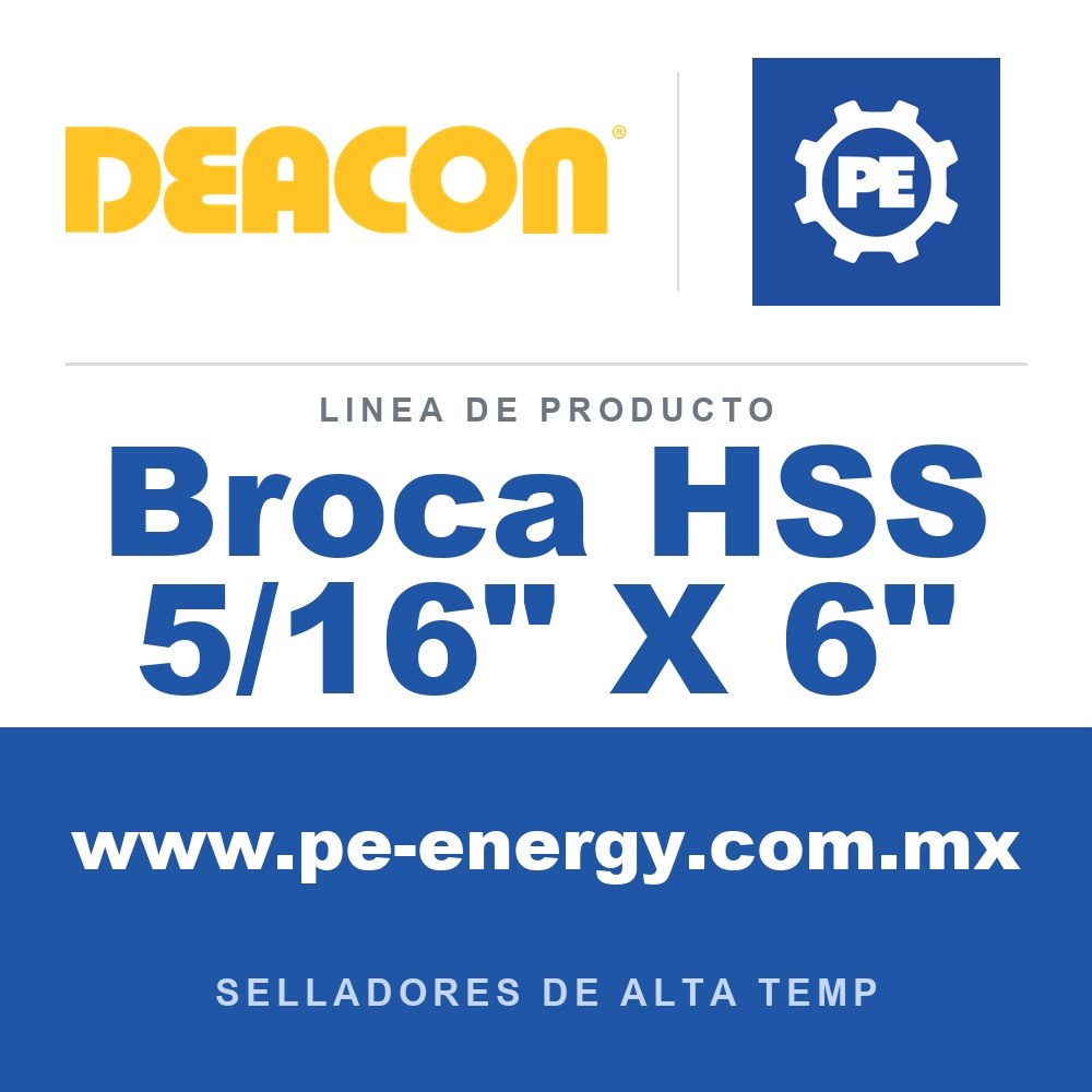 Deacon Broca HSS 5/16" X 6" - Deacon Broca HSS 5/16" X 6"