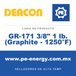 Deacon GR-171 3/8" 1 lb. (Graphite - 1250°F) - Deacon GR-171 3/8" 1 lb. (Graphite - 1250°F)