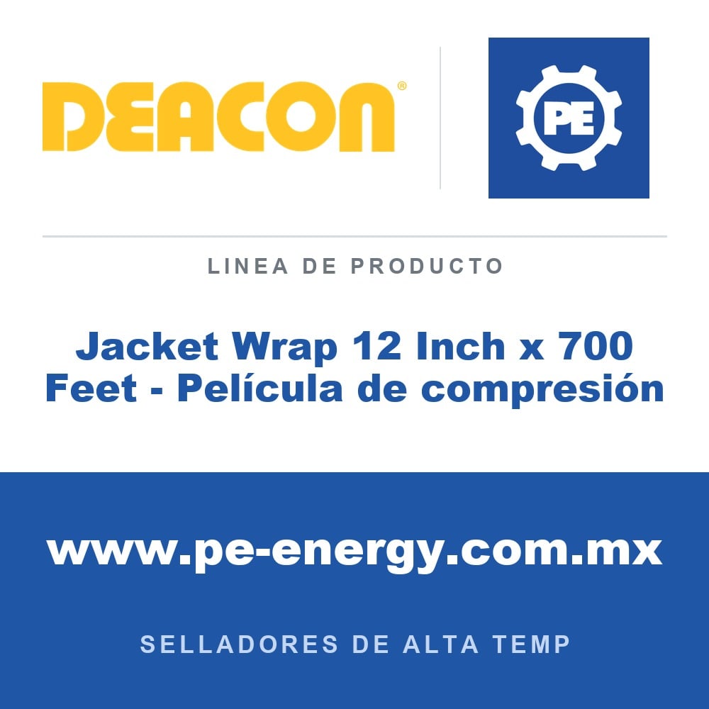 Deacon Jacket Wrap 12 Inch x 700 Feet - Película de compresión - Deacon Jacket Wrap 12 Inch x 700 Feet - Película de compresión