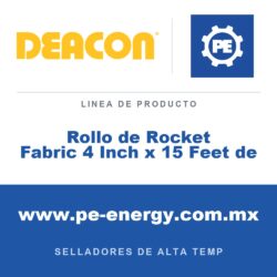 Deacon Rollo de Rocket Fabric 4 Inch x 15 Feet de - Deacon Rollo de Rocket Fabric 4 Inch x 15 Feet de