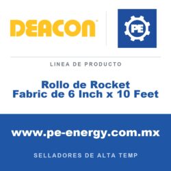 Deacon Rollo de Rocket Fabric de 6 Inch x 10 Feet - Deacon Rollo de Rocket Fabric de 6 Inch x 10 Feet