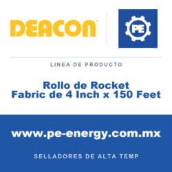 Deacon Rollo de Rocket Fabric de 4 Inch x 150 Feet - Deacon Rollo de Rocket Fabric de 4 Inch x 150 Feet