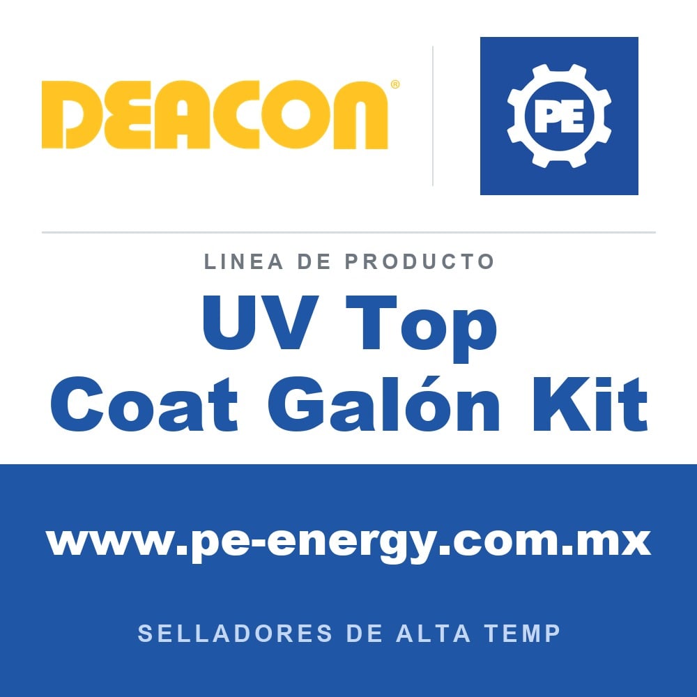 Deacon UV Top Coat Galón Kit - Deacon UV Top Coat Galón Kit