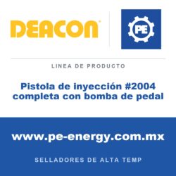 Deacon Pistola de inyección #2004 completa con bomba de pedal - Deacon Pistola de inyección #2004 completa con bomba de pedal