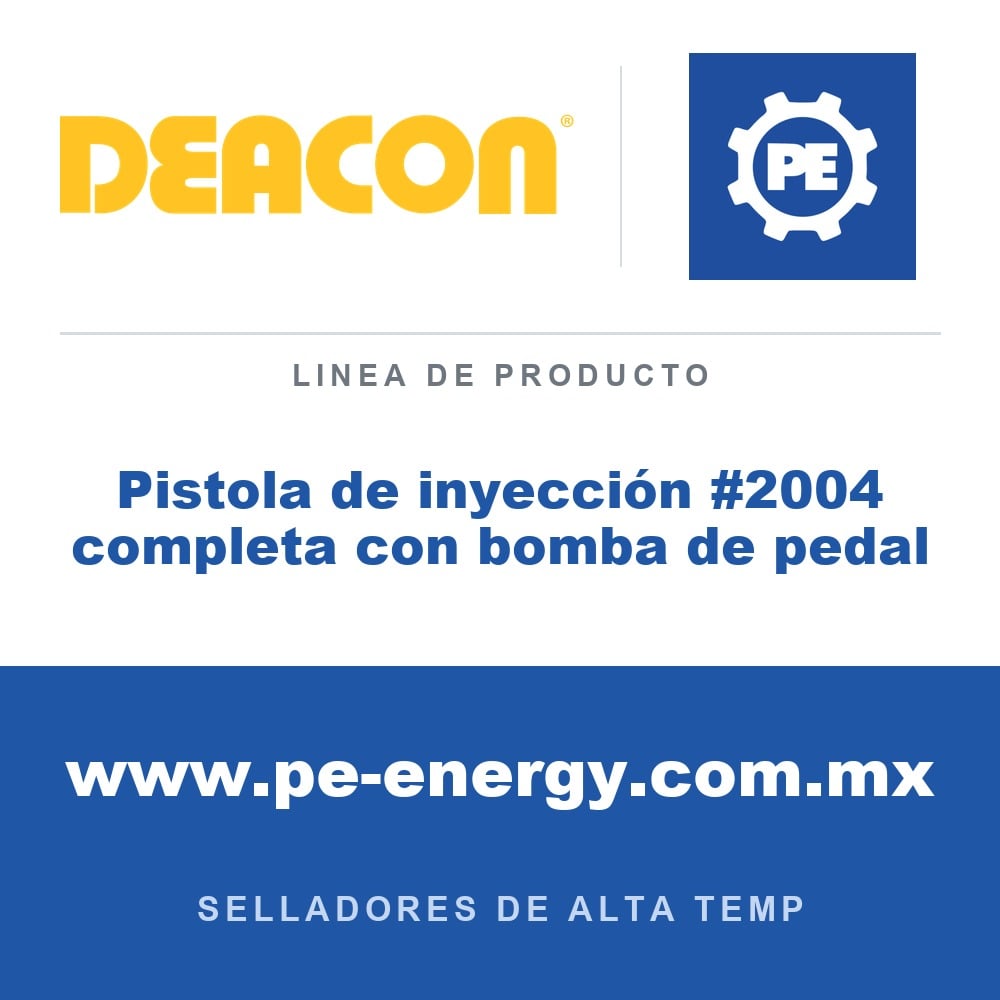 Deacon Pistola de inyección #2004 completa con bomba de pedal - Deacon Pistola de inyección #2004 completa con bomba de pedal