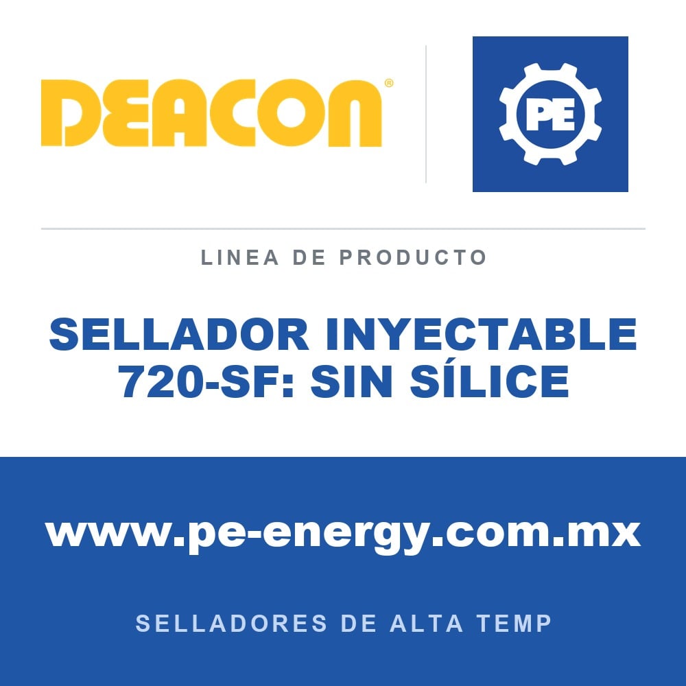 Deacon SELLADOR INYECTABLE 720-SF: SIN SÍLICE - Sellador inyectable Deacon 720-SF: sin sílice