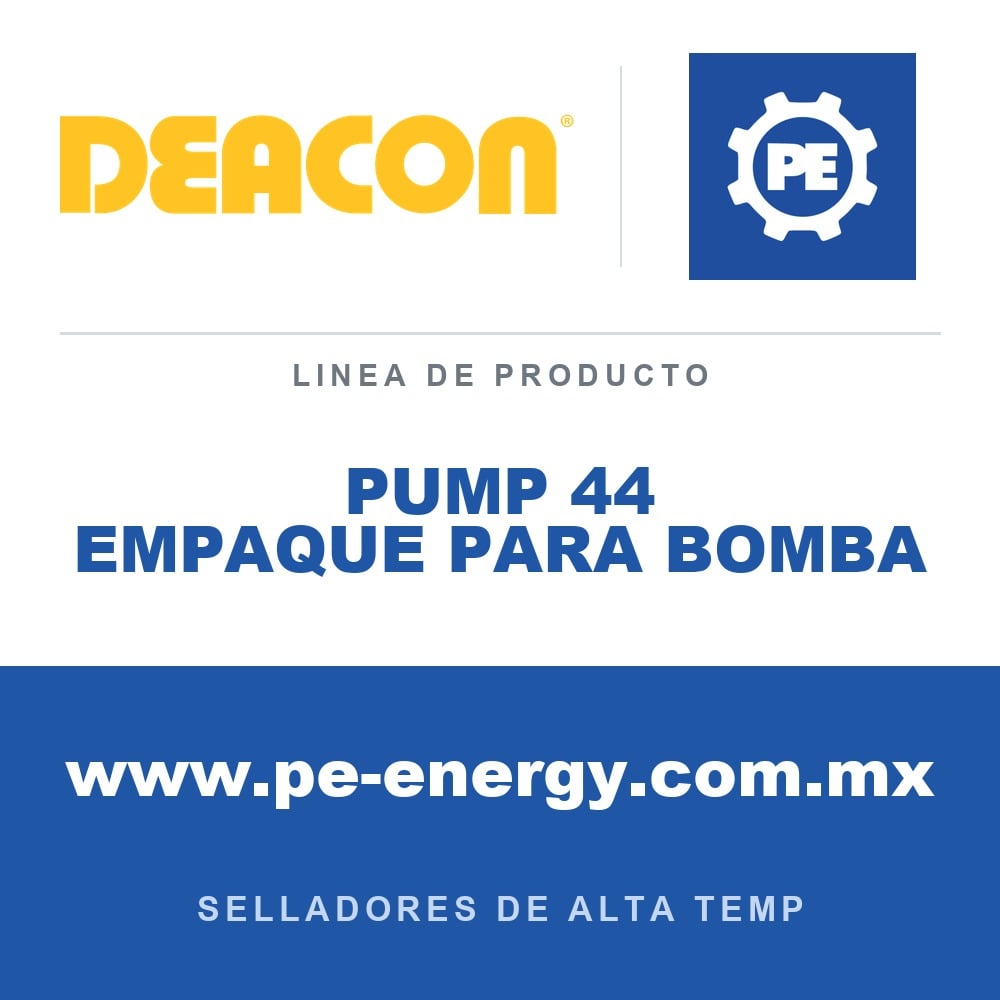 Deacon PUMP 44 EMPAQUE PARA BOMBA - Deacon PUMP 44 Empaque para bomba