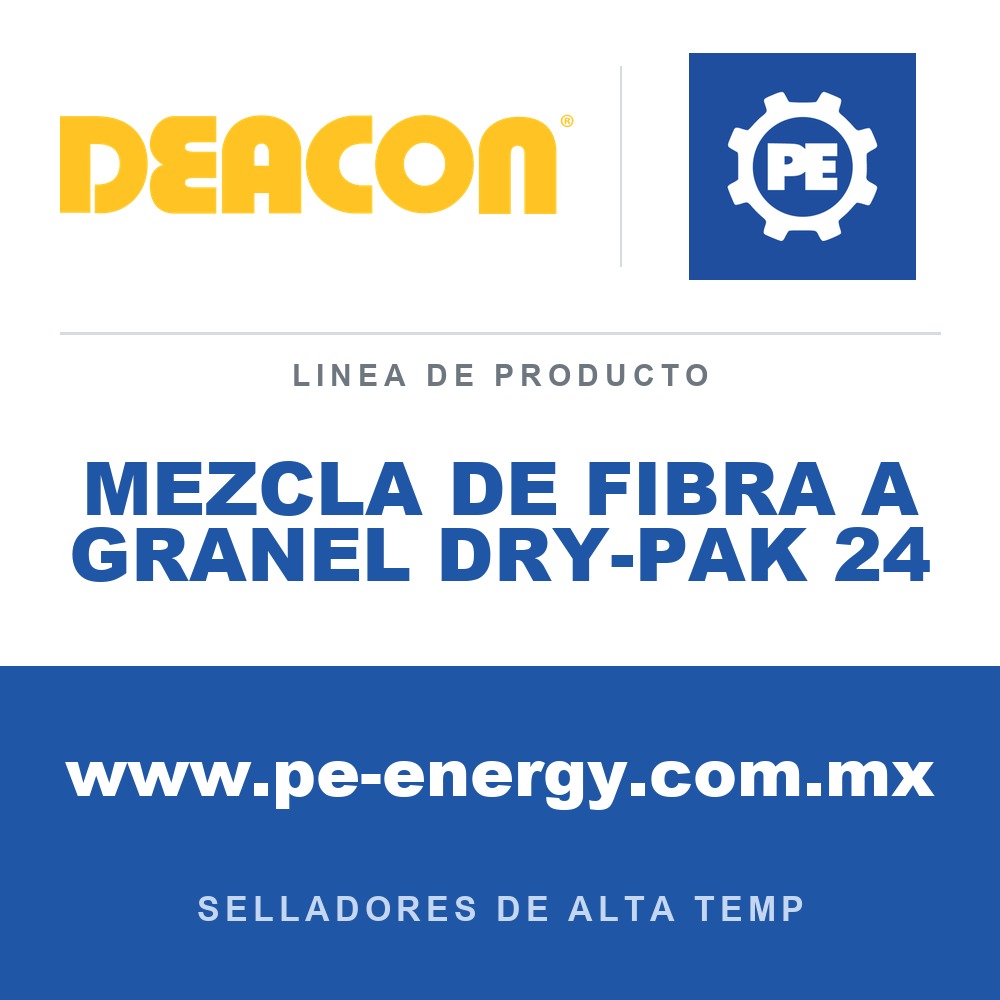 Deacon MEZCLA DE FIBRA A GRANEL DRY-PAK 24 - Mezcla de fibra a granel Deacon Dry-Pak 24
