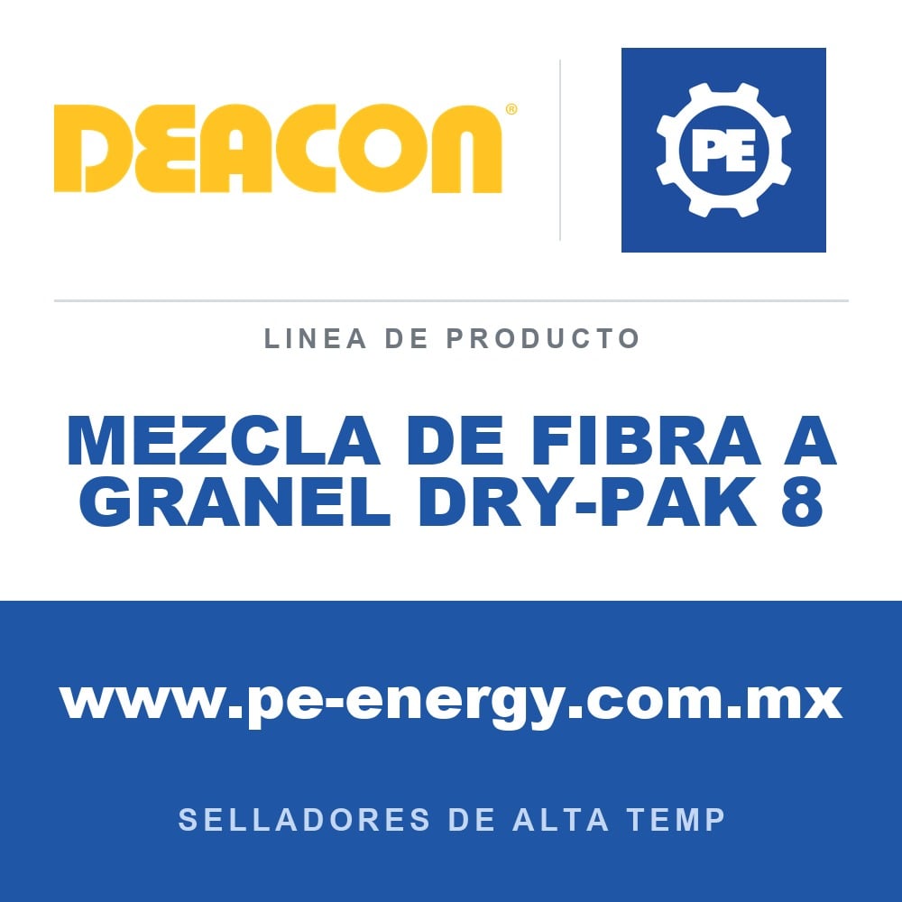 Deacon MEZCLA DE FIBRA A GRANEL DRY-PAK 8 - Mezcla de fibra a granel Deacon Dry-Pak 8
