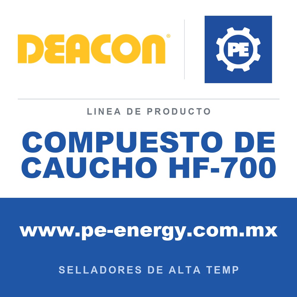 Deacon COMPUESTO DE CAUCHO HF-700 - Compuesto de caucho Deacon HF-700