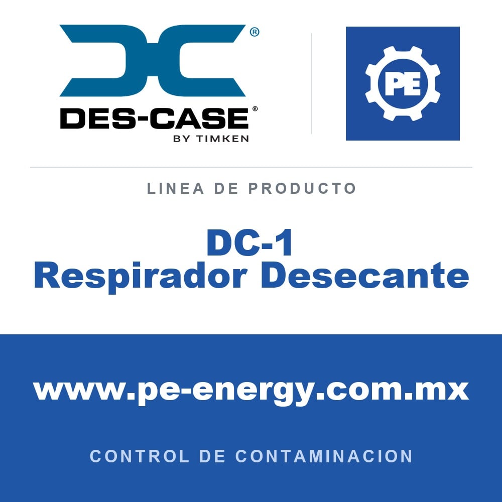 Des-Case DC-1 Respirador Desecante - Des-Case DC-1 Respirador Desecante