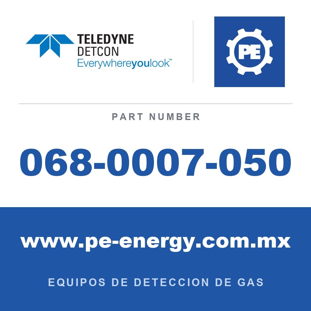 Detcon 068-0007-050 - Teledyne Detcon 068-0007-050 Manguera TYGON de 1/8 ID, 1/4 OD, 50'