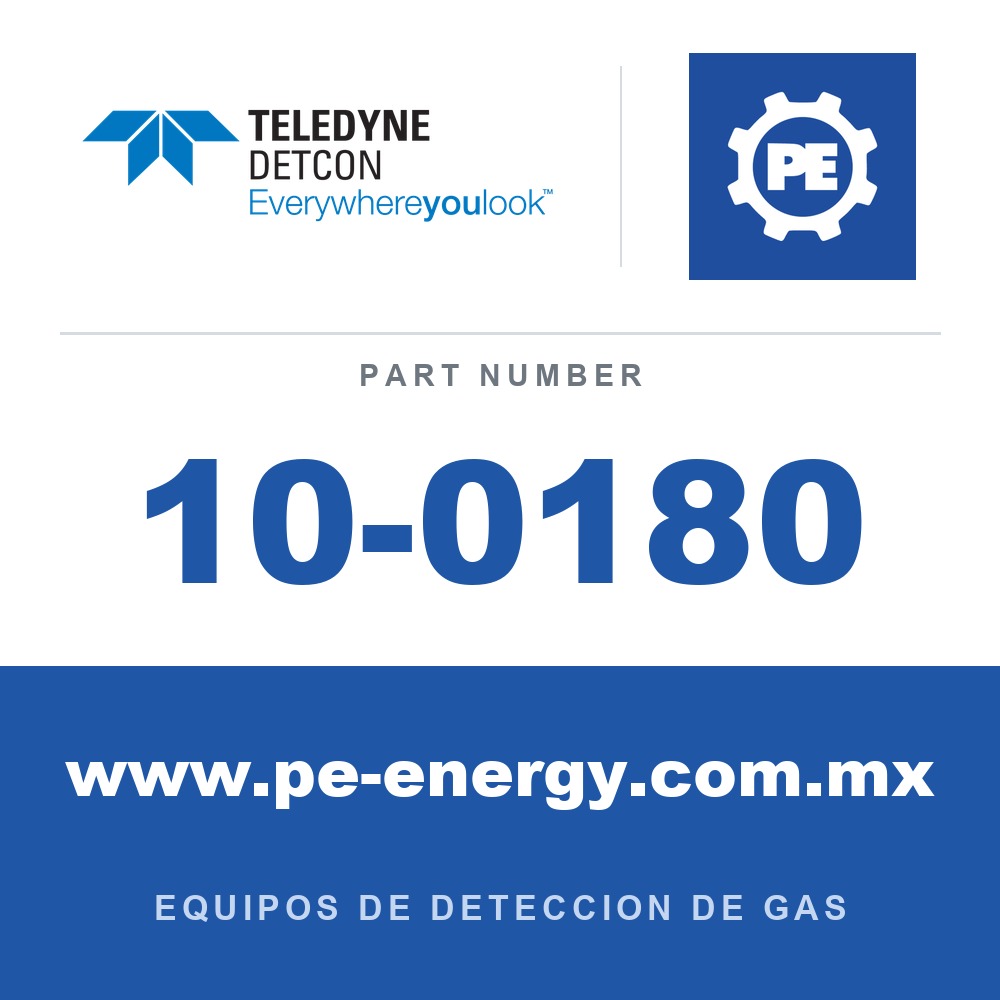 Detcon 10-0180 - Teledyne Detcon 10-0180 Kit de expansión NEMA 4X (añade hasta 4 posiciones de opciones)