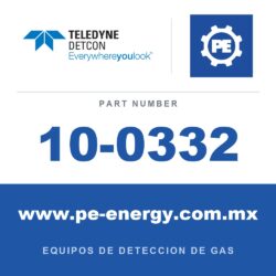 Detcon 10-0332 - Teledyne Detcon 10-0332 Tarjeta de relé de alarma estándar auxiliar