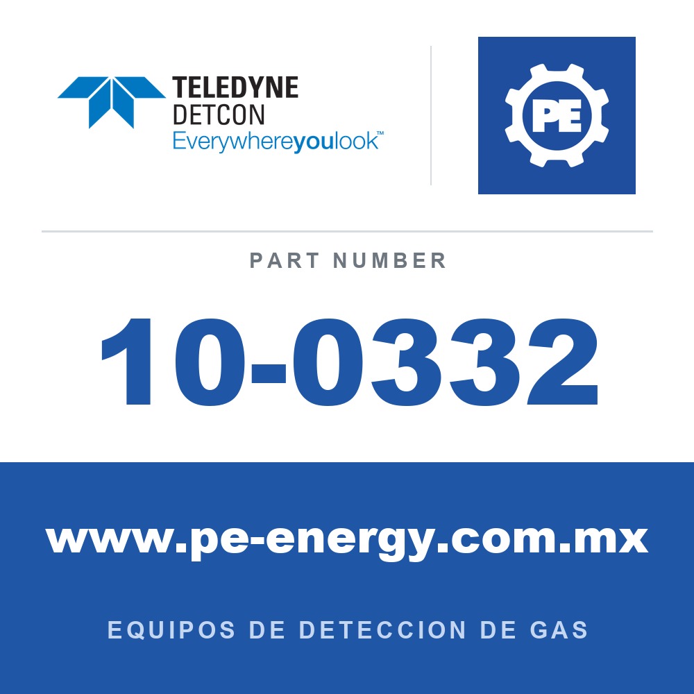 Detcon 10-0332 - Teledyne Detcon 10-0332 Tarjeta de relé de alarma estándar auxiliar