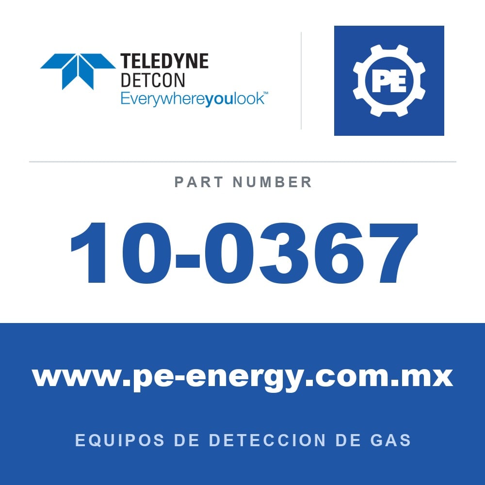 Detcon 10-0367 - Teledyne Detcon 10-0367 Fuente de alimentación de 600 vatios y 24 VDC con entrada universal de 100-240VAC (27
