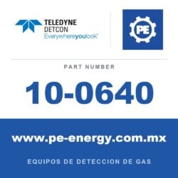 Detcon 10-0640 - Teledyne Detcon 10-0640 Tarjeta de opción de relé programable
