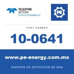 Detcon 10-0641 - Teledyne Detcon 10-0641 Tarjeta de opción de relé discreto