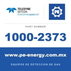 Detcon 1000-2373 - Teledyne Detcon 1000-2373 Fuente de alimentación de 120W AC a DC. No disponible para Compact o NEMA7