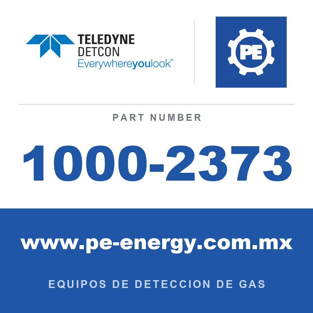 Detcon 1000-2373 - Teledyne Detcon 1000-2373 Fuente de alimentación de 120W AC a DC. No disponible para Compact o NEMA7