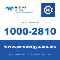 Detcon 1000-2810 - Teledyne Detcon 1000-2810 Estrobo local rojo GP