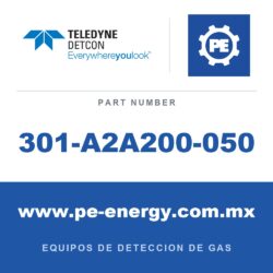 Detcon 301-A2A200-050 - Teledyne Detcon 301-A2A200-050 Aluminio 1/2" NPT/ cable 9