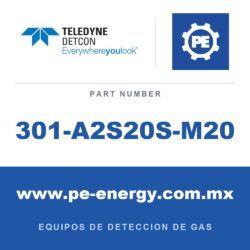Detcon 301-A2S20S-M20 - Teledyne Detcon 301-A2S20S-M20 Acero inoxidable M20/ cable 7