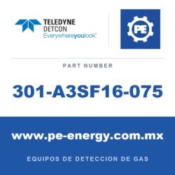 Detcon 301-A3SF16-075 - Teledyne Detcon 301-A3SF16-075 Acero inoxidable 3/4" NPT/ cable 4